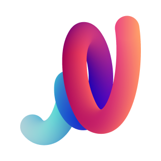 spline shape with gradient colors